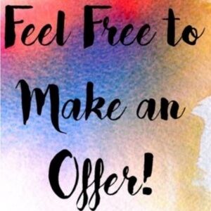 REASONABLE OFFERS ACCEPTED